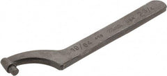 Martin Tools - 2-3/4" Capacity, Pin Spanner Wrench - 7-1/2" OAL, 9/32" Hook Pin Height - Apex Tool & Supply