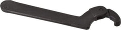 Martin Tools - 3/4" to 2" Capacity, Adjustable Hook Spanner Wrench - 6-3/8" OAL, 1/8" Hook Pin Height - Apex Tool & Supply