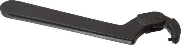 Martin Tools - 3/4" to 2" Capacity, Adjustable Pin Spanner Wrench - 6-3/8" OAL, 1/8" Hook Pin Height - Apex Tool & Supply