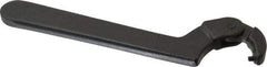 Martin Tools - 3/4" to 2" Capacity, Adjustable Pin Spanner Wrench - 6-3/8" OAL, 1/8" Hook Pin Height - Apex Tool & Supply