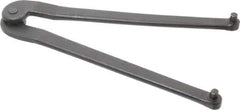 Martin Tools - 3" Capacity, Adjustable Face Spanner Wrench - 8-1/4" OAL, 3/16" Hook Pin Height - Apex Tool & Supply