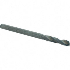 Guhring - 3.15mm 130° Spiral Flute Cobalt Screw Machine Drill Bit - Oxide Finish, Right Hand Cut, 18mm Flute Length, 49mm OAL, Standard Point, Straight Shank - Apex Tool & Supply