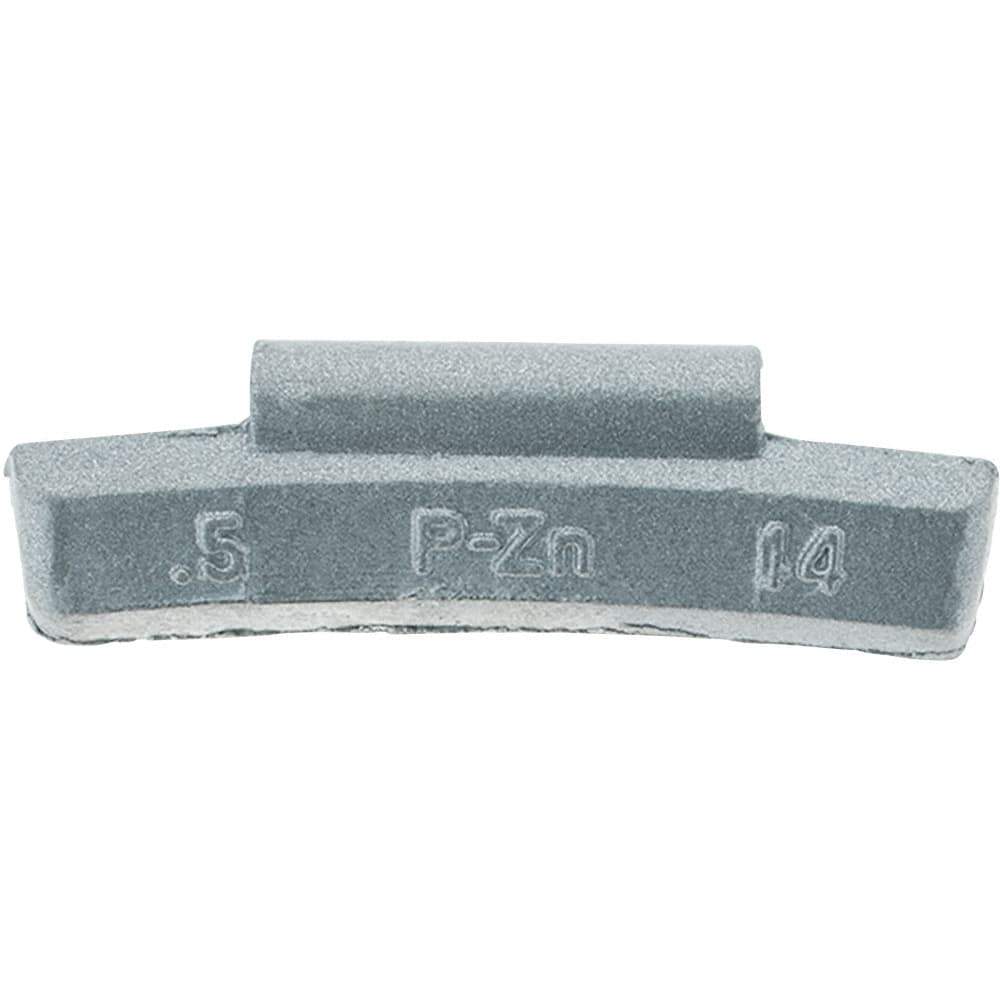 Perfect Equipment - 0.5 oz P Wheel Weight - Zinc, For Use with Automotive & Light Trucks - Apex Tool & Supply