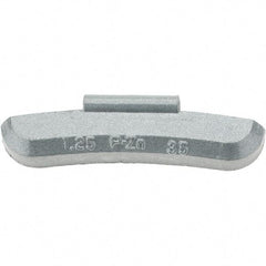 Perfect Equipment - 1.25 oz P Wheel Weight - Zinc, For Use with Automotive & Light Trucks - Apex Tool & Supply