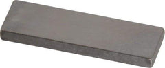 Mitutoyo - 0.105" Rectangular Steel Gage Block - Accuracy Grade AS-1, Includes Certificate of Inspection - Apex Tool & Supply