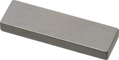 Mitutoyo - 0.136" Rectangular Steel Gage Block - Accuracy Grade AS-1, Includes Certificate of Inspection - Apex Tool & Supply