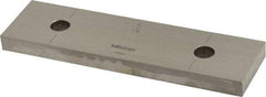 Mitutoyo - 5" Rectangular Steel Gage Block - Accuracy Grade AS-1, Includes Certificate of Inspection - Apex Tool & Supply