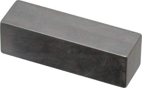 Mitutoyo - 0.35" Rectangular Steel Gage Block - Accuracy Grade AS-1, Includes Certificate of Inspection - Apex Tool & Supply