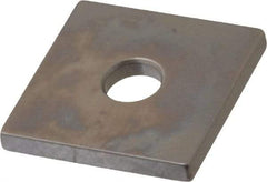 Mitutoyo - 0.117" Square Steel Gage Block - Accuracy Grade 0, Includes Certificate of Inspection - Apex Tool & Supply