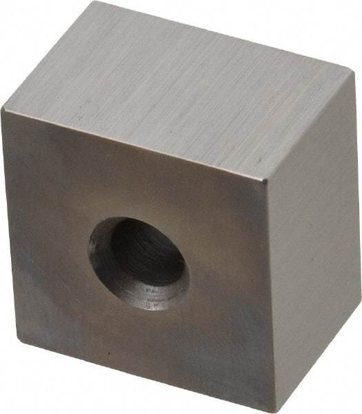 Mitutoyo - 0.65" Square Steel Gage Block - Accuracy Grade 0, Includes Certificate of Inspection - Apex Tool & Supply