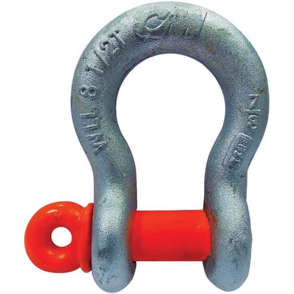 CM - Shackles Nominal Chain Size: 1 Load Limit (Ton): 10.00 - Apex Tool & Supply