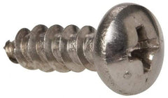 Value Collection - #10 Pan Head Phillips Sheet Metal Screw - Stainless Steel, 5/8" Length Under Head, Grade 316 - Apex Tool & Supply