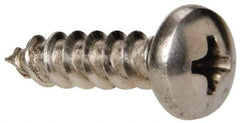 Value Collection - #10 Pan Head Phillips Sheet Metal Screw - Stainless Steel, 3/4" Length Under Head, Grade 316 - Apex Tool & Supply