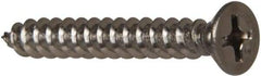 Value Collection - #8 Flat Head Phillips Sheet Metal Screw - Stainless Steel, 1-1/4" OAL, Grade 316 - Apex Tool & Supply