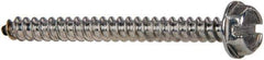 Value Collection - #6 Hex Washer Head Slotted Sheet Metal Screw - Stainless Steel, 1-1/2" Length Under Head, Grade 316 - Apex Tool & Supply