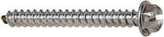Value Collection - #12 Hex Washer Head Slotted Sheet Metal Screw - Stainless Steel, 2" Length Under Head, Grade 316 - Apex Tool & Supply