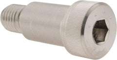 Made in USA - 1" Shoulder Diam x 1-1/2" Shoulder Length, 3/4-10 UNC, Hex Socket Shoulder Screw - 300, 18-8 Stainless Steel, Uncoated, 5/8" Head Height x 1-5/16" Head Diam - Apex Tool & Supply