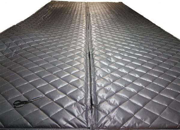 Singer Safety - 4' Long x 48" Wide, Fiberglass Panel - ASTM E-84 Specification, Metallic Gray - Apex Tool & Supply
