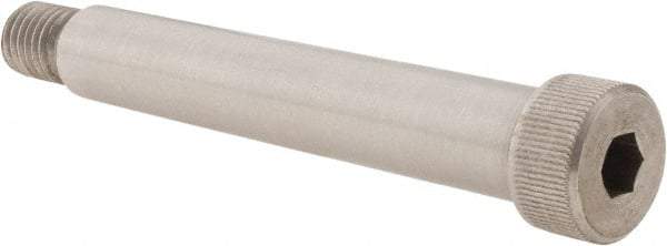 Value Collection - 3/4" Shoulder Diam x 4-1/2" Shoulder Length, 5/8-11 UNC, Hex Socket Shoulder Screw - 18-8 Stainless Steel, Uncoated, 1/2" Head Height x 1" Head Diam - Apex Tool & Supply