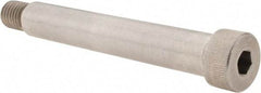 Value Collection - 3/4" Shoulder Diam x 4-3/4" Shoulder Length, 5/8-11 UNC, Hex Socket Shoulder Screw - 18-8 Stainless Steel, Uncoated, 1/2" Head Height x 1" Head Diam - Apex Tool & Supply