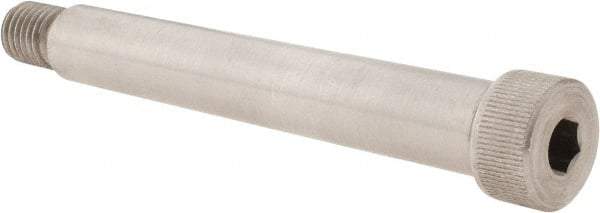 Value Collection - 3/4" Shoulder Diam x 5" Shoulder Length, 5/8-11 UNC, Hex Socket Shoulder Screw - 18-8 Stainless Steel, Uncoated, 1/2" Head Height x 1" Head Diam - Apex Tool & Supply
