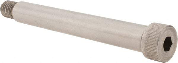 Value Collection - 3/4" Shoulder Diam x 5-1/2" Shoulder Length, 5/8-11 UNC, Hex Socket Shoulder Screw - 18-8 Stainless Steel, Uncoated, 1/2" Head Height x 1" Head Diam - Apex Tool & Supply