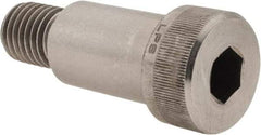 Value Collection - 1" Shoulder Diam x 1-1/2" Shoulder Length, 3/4-10 UNC, Hex Socket Shoulder Screw - 18-8 Stainless Steel, Uncoated, 5/8" Head Height x 1-5/16" Head Diam - Apex Tool & Supply