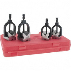 SPI - 1 and 1-1/2" Max Capacity, 90° Angle, V-Block - 1-1/2 and 2" Long x 1-1/4 and 1-1/2" Wide x 1-1/4 and 1-1/2" High - Apex Tool & Supply