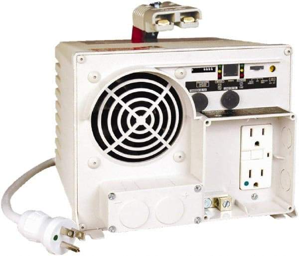 Tripp-Lite - 2 Connection, 12 VDC Input, 120 VAC Output, 2,500 Peak Wattage, Surface Mount Power Inverter - 8-3/4" Wide x 7" Deep x 7" High, 1,250 Watt Continuous Output Power, Fan Cooled - Apex Tool & Supply
