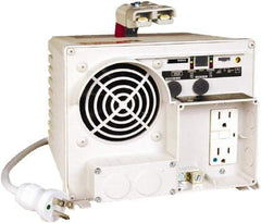 Tripp-Lite - 2 Connection, 12 VDC Input, 120 VAC Output, 2,500 Peak Wattage, Surface Mount Power Inverter - 8-3/4" Wide x 7" Deep x 7" High, 1,250 Watt Continuous Output Power, Fan Cooled - Apex Tool & Supply