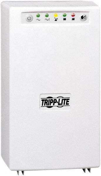 Tripp-Lite - 15 Amp, 1,200 VA, Tower Mount Line Interactive Backup Uninterruptible Power Supply - Backup 4 min with Full Load & 12 min with Half Load, 120 VAC Input & Output, 750 Watt Output, 1 Phases, 6 Outlets - Apex Tool & Supply