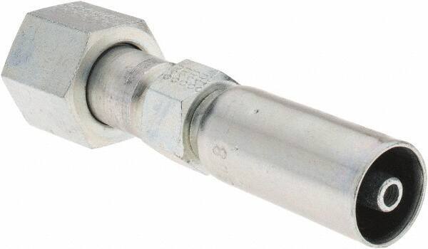 Eaton - Steel Hydraulic Hose Swivel - -4 Hose Size, 1/4" Hose Diam - Apex Tool & Supply