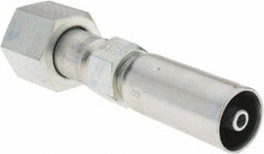 Eaton - Steel Hydraulic Hose Swivel - -4 Hose Size, 1/4" Hose Diam - Apex Tool & Supply