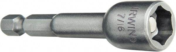 Irwin - 3 Piece, Nutdrivers Handle, Bit Holder - 0.05 to 1/4" Hex, 1/4" Hex Drive - Apex Tool & Supply