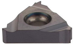Iscar - 16ER External Right Hand 18 UN Laydown Threading Insert - Grade IC908, TiAlN Coated Carbide, 9.53mm Inscribed Circle - Apex Tool & Supply