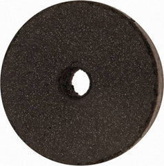 Cratex - 1-1/2" Diam x 1/4" Hole x 1/4" Thick, Surface Grinding Wheel - Silicon Carbide, Medium Grade, 15,000 Max RPM, Rubber Bond, No Recess - Apex Tool & Supply