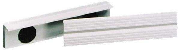 Wilton - 5-1/2" Jaw Width, Aluminum, Vise Jaw Cap - Magnetic Attachment - Apex Tool & Supply