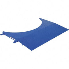 Vestil - 36" Long x 48" Wide x 2-3/8" High, Steel Stretch Wrap Machine Pallet Truck Ramp - 4,000 Lb Load Limit - Apex Tool & Supply