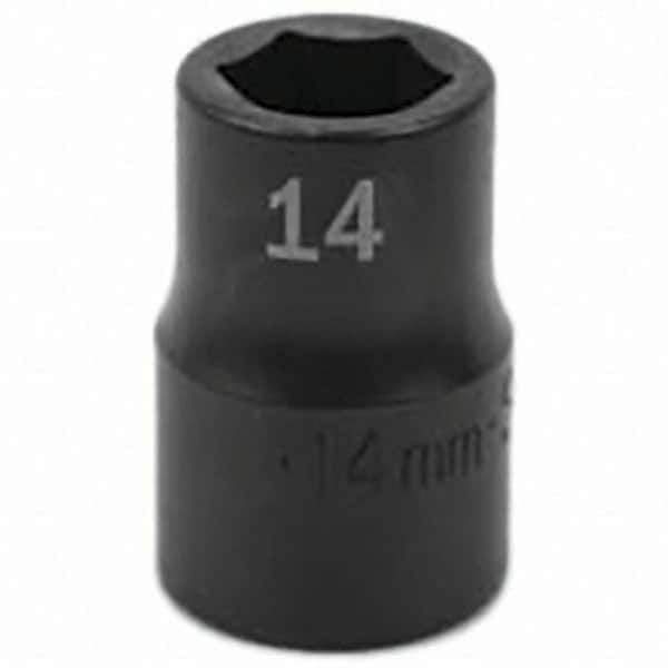 SK - Impact Socket - 1/2"DR 14MM IMPACT SOCKET - Apex Tool & Supply