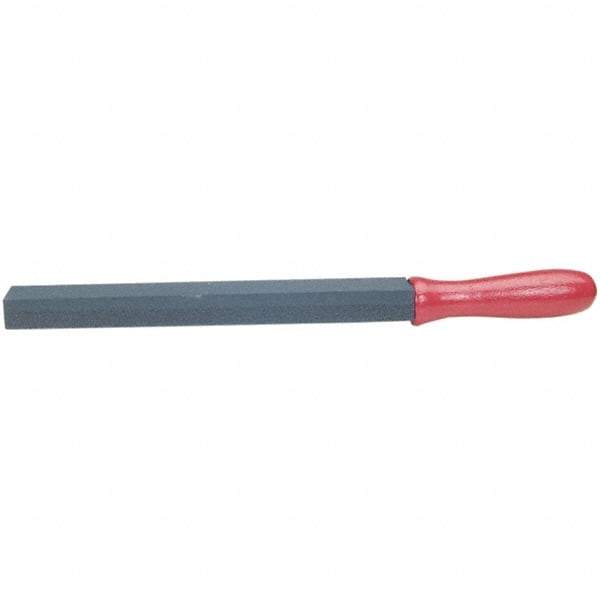 Norton - 10" Long x 1-1/4" Wide x 3/4" Thick, Silicon Carbide Sharpening Stone - Flat Stone, Coarse & Fine Grade - Apex Tool & Supply