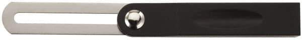 Stanley - 8" Blade Length, 5-1/2" Base Length x 3/4" Base Width Stainless Steel Square - Beveled Edge - Apex Tool & Supply