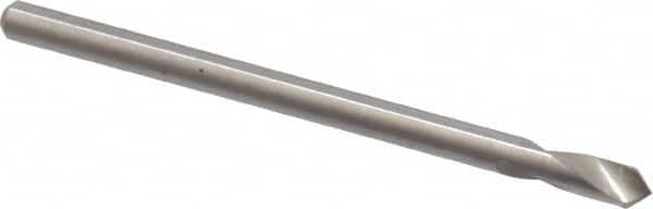 Magafor - 3mm Body Diam, 90°, 1-31/32" OAL, Cobalt Spotting Drill - Apex Tool & Supply
