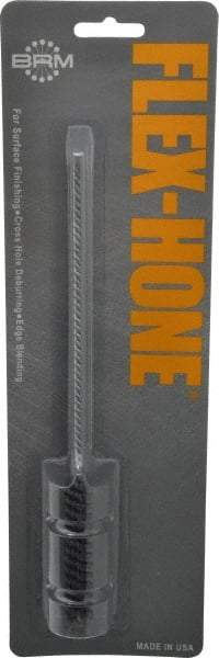 Brush Research Mfg. - 0.472" Bore Diam, 180 Grit, Silicon Carbide Flexible Hone - Extra Fine, 8" OAL - Apex Tool & Supply