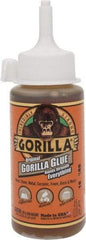 Gorilla Glue - 4 oz Bottle Brown All Purpose Glue - 20 min Working Time - Apex Tool & Supply