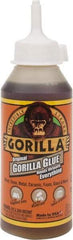 Gorilla Glue - 8 oz Bottle Brown All Purpose Glue - 20 min Working Time - Apex Tool & Supply