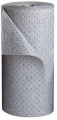 Brady SPC Sorbents - 48 Gal Capacity per Package, Universal Roll - 150' Long x 30" Wide, Polypropylene - Apex Tool & Supply