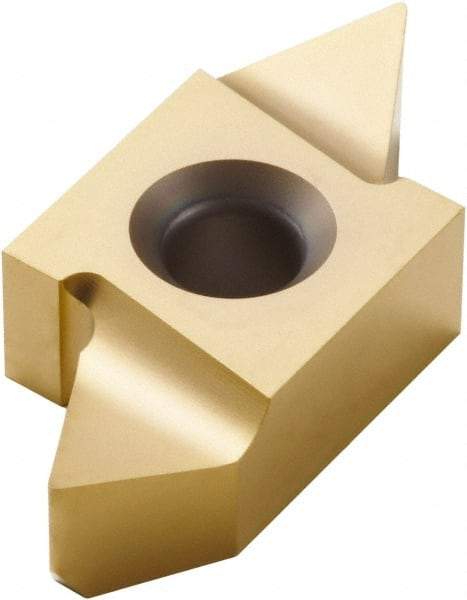 Seco - 26ER External Right Hand 4.5-2.5 Partial Profile 60° Laydown Threading Insert - Grade CP300, TiAlN/TiN Coated Carbide - Apex Tool & Supply