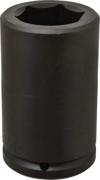 Proto - 1-1/2" Drive 2-1/4" Deep Impact Socket - 6 Points, 5-7/8" OAL - Apex Tool & Supply