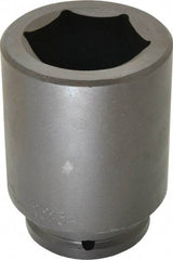 Proto - 1-1/2" Drive 3" Deep Impact Socket - 6 Points, 6-3/8" OAL - Apex Tool & Supply