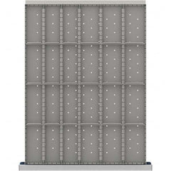 LISTA - 24-Compartment Drawer Divider Layout for 3.15" High Drawers - Apex Tool & Supply